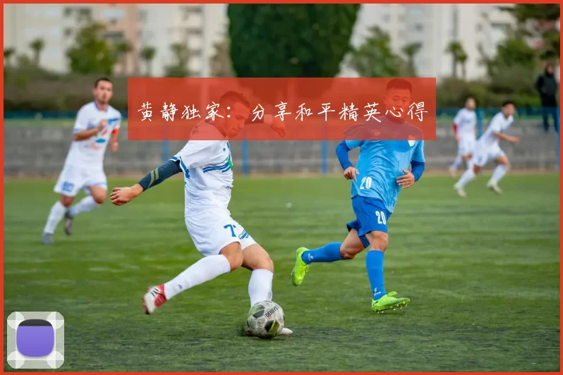 黄静独家：分享和平精英心得